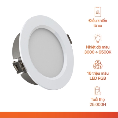 Đèn LED Downlight Thông Minh - RGB